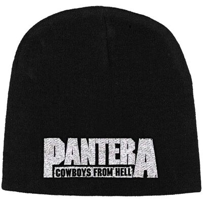 Pantera: Unisex Beanie Hat/Cowboys from Hell 1 (Black) Pantera: Unisex Beanie Hat/Cowboys from Hell 1 (Black)