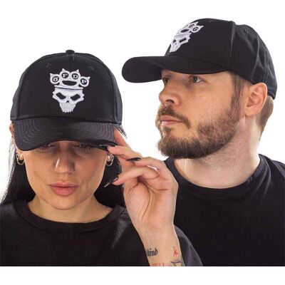 Five Finger Death Punch: Unisex Baseball Cap/Logo (Black) Five Finger Death Punch: Unisex Baseball Cap/Logo (Black)