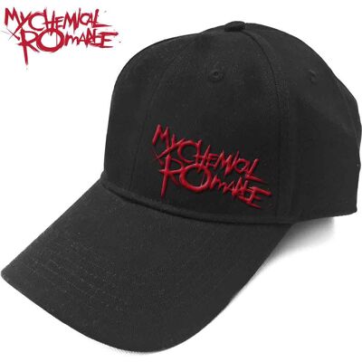 My Chemical Romance: Unisex Baseball Cap/Black Parade Logo (Black) My Chemical Romance: Unisex Baseball Cap/Black Parade Logo (Black)
