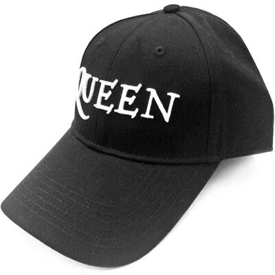 Queen: Unisex Baseball Cap/Logo (Black) Queen: Unisex Baseball Cap/Logo (Black)