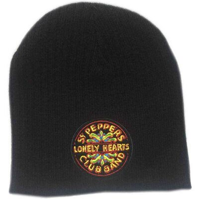 The Beatles: Unisex Beanie Hat/Sgt. Pepper (Black) The Beatles: Unisex Beanie Hat/Sgt. Pepper (Black)