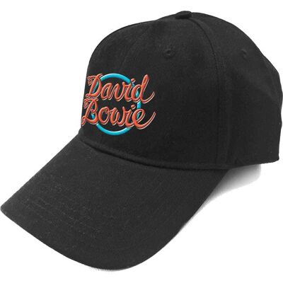 David Bowie: Unisex Baseball Cap/1978 World Tour (Black) David Bowie: Unisex Baseball Cap/1978 World Tour (Black)