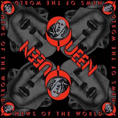 Queen: Unisex Bandana/News of the World (Black) Queen: Unisex Bandana/News of the World (Black)