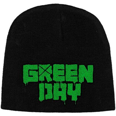 Green Day: Unisex Beanie Hat/Logo (Black) Green Day: Unisex Beanie Hat/Logo (Black)
