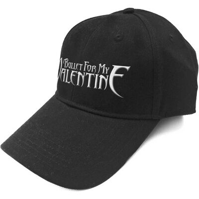 Bullet For My Valentine: Unisex Baseball Cap/Logo (Black) Bullet For My Valentine: Unisex Baseball Cap/Logo (Black)