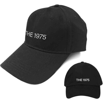 The 1975: Unisex Baseball Cap/Logo (Black) The 1975: Unisex Baseball Cap/Logo (Black)
