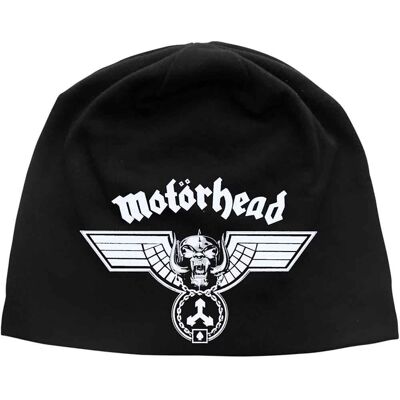 Motörhead: Unisex Beanie Hat/Hammered (Black) Motörhead: Unisex Beanie Hat/Hammered (Black)