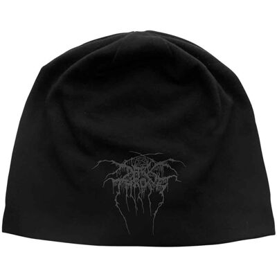 Darkthrone: Unisex Beanie Hat/Logo JD Print (Black) Darkthrone: Unisex Beanie Hat/Logo JD Print (Black)