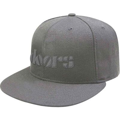 The Doors: Unisex Snapback Cap/Logo (Silver Grey) The Doors: Unisex Snapback Cap/Logo (Silver Grey)