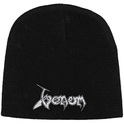 Venom: Unisex Beanie Hat/Logo (Black) Venom: Unisex Beanie Hat/Logo (Black)