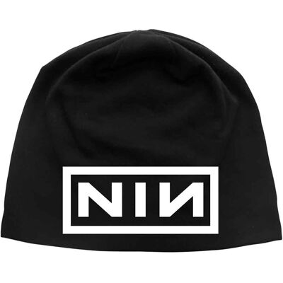 Nine Inch Nails: Unisex Beanie Hat/Logo (Black) Nine Inch Nails: Unisex Beanie Hat/Logo (Black)