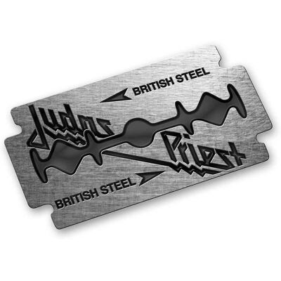 Judas Priest: Pin Badge/British Steel Judas Priest: Pin Badge/British Steel