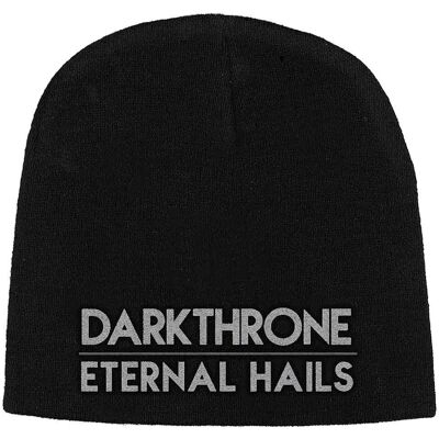 Darkthrone: Unisex Beanie Hat/Eternal Hails (Black) Darkthrone: Unisex Beanie Hat/Eternal Hails (Black)