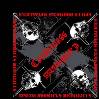 Candlemass: Unisex Bandana/Epicus Doomicus Metallicus (Black) Candlemass: Unisex Bandana/Epicus Doomicus Metallicus (Black)