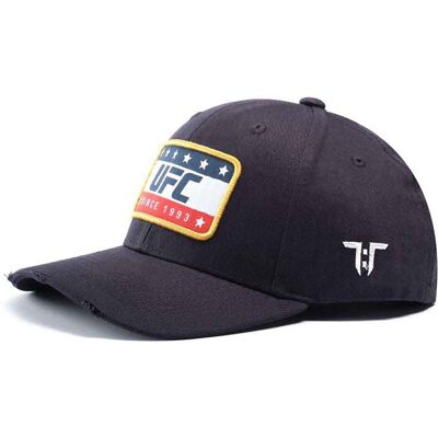 Tokyo Time: Unisex Baseball Cap/UFC Rectangle Flag (Navy Blue) Tokyo Time: Unisex Baseball Cap/UFC Rectangle Flag (Navy Blue)