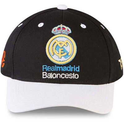 Tokyo Time: Unisex Baseball Cap/Euroleague Basketball Real Madrid (Black & White) Tokyo Time: Unisex Baseball Cap/Euroleague Basketball Real Madrid (Black & White)