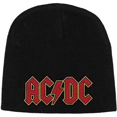 AC/DC: Unisex Beanie Hat/Logo (Black) AC/DC: Unisex Beanie Hat/Logo (Black)