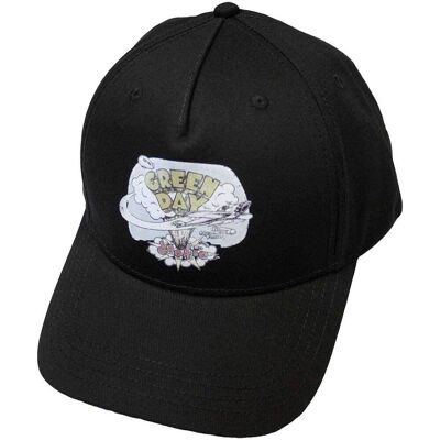 Green Day: Unisex Baseball Cap/Dookie (Black) Green Day: Unisex Baseball Cap/Dookie (Black)