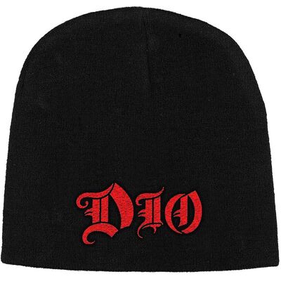 Dio: Unisex Beanie Hat/Logo (Black) Dio: Unisex Beanie Hat/Logo (Black)