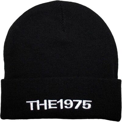 The 1975: Unisex Beanie Hat/Bold Logo (Black) The 1975: Unisex Beanie Hat/Bold Logo (Black)
