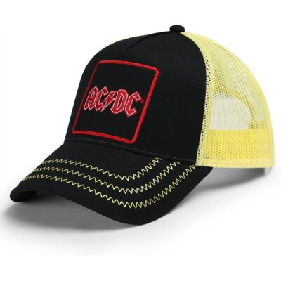 Amplified AC/DC: Trucker Cap Black Amplified AC/DC: Trucker Cap Black