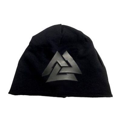 Viking Art Kollektion: Beanie "Valknuten" Viking Art Kollektion: Beanie "Valknuten"