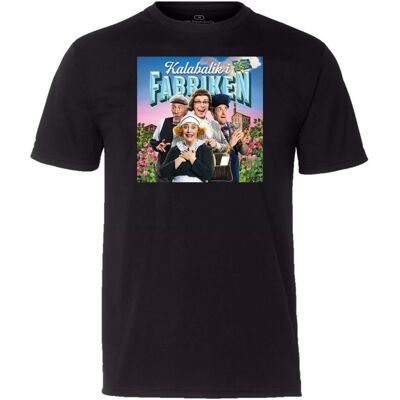 Kalabalik i fabriken - T-shirt L (Svart) Kalabalik i fabriken - T-shirt L (Svart)