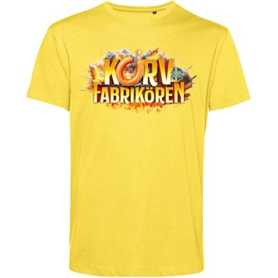 Korvfabrikören - T-shirt M (Gul) Korvfabrikören - T-shirt M (Gul)