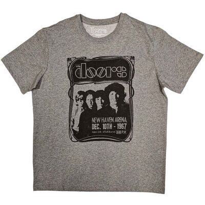 The Doors: Unisex T-Shirt/New Haven Frame (Grey) (X-Large) The Doors: Unisex T-Shirt/New Haven Frame (Grey) (X-Large)