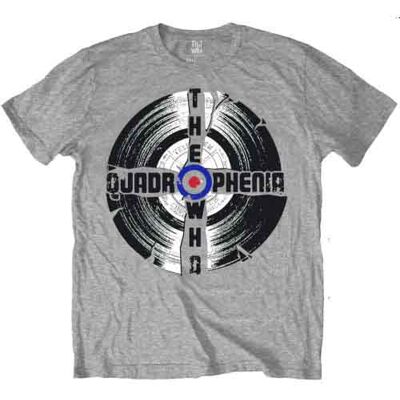 The Who: Unisex T-Shirt/Quadrophenia (Grey) (Medium) The Who: Unisex T-Shirt/Quadrophenia (Grey) (Medium)