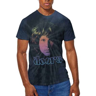 The Doors: Unisex T-Shirt/Jim Halftone Gradient (Blue) (Wash Collection) (Small) The Doors: Unisex T-Shirt/Jim Halftone Gradient (Blue) (Wash Collection) (Small)