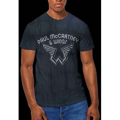 Paul McCartney: Unisex T-Shirt/Logo (Blue) (Wash Collection) (XX-Large) Paul McCartney: Unisex T-Shirt/Logo (Blue) (Wash Collection) (XX-Large)