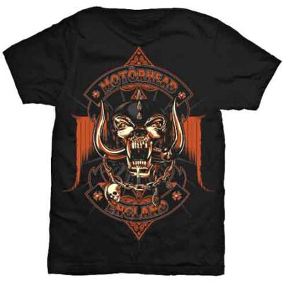 Motörhead: Unisex T-Shirt/Orange Ace (Black) (X-Large) Motörhead: Unisex T-Shirt/Orange Ace (Black) (X-Large)