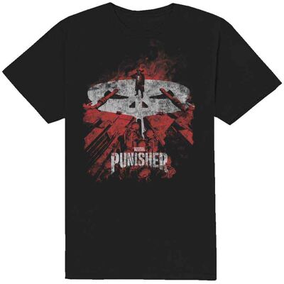 Marvel Comics: Unisex T-Shirt/Punisher Red Tanks (Black) (Medium) Marvel Comics: Unisex T-Shirt/Punisher Red Tanks (Black) (Medium)