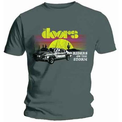 The Doors: Unisex T-Shirt/Riders (Grey) (XX-Large) The Doors: Unisex T-Shirt/Riders (Grey) (XX-Large)