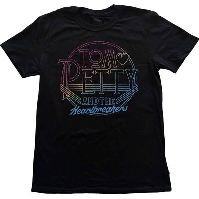 Tom Petty & The Heartbreakers: Unisex T-Shirt/Circle Logo (Black) (Small) Tom Petty & The Heartbreakers: Unisex T-Shirt/Circle Logo (Black) (Small)