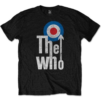 The Who: Unisex T-Shirt/Elevated Target (Black) (Medium) The Who: Unisex T-Shirt/Elevated Target (Black) (Medium)
