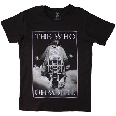 The Who: Unisex T-Shirt/Quadrophenia Classic (Black) (Medium) The Who: Unisex T-Shirt/Quadrophenia Classic (Black) (Medium)