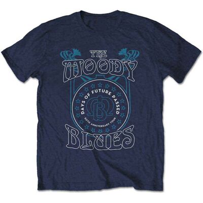 The Moody Blues: Unisex T-Shirt/Days of Future Passed Tour (Navy Blue) (Medium) The Moody Blues: Unisex T-Shirt/Days of Future Passed Tour (Navy Blue) (Medium)