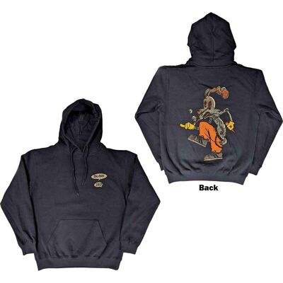 Blink-182: Unisex Pullover Hoodie/Roger Rabbit (Navy Blue) (Back Print) (Small) Blink-182: Unisex Pullover Hoodie/Roger Rabbit (Navy Blue) (Back Print) (Small)