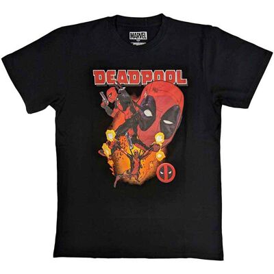 Marvel Comics: Unisex T-Shirt/Deadpool Collage 2 (Black) (X-Large) Marvel Comics: Unisex T-Shirt/Deadpool Collage 2 (Black) (X-Large)