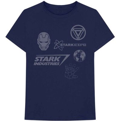 Marvel Comics: Unisex T-Shirt/Iron Man Stark Expo (Navy Blue) (XX-Large) Marvel Comics: Unisex T-Shirt/Iron Man Stark Expo (Navy Blue) (XX-Large)