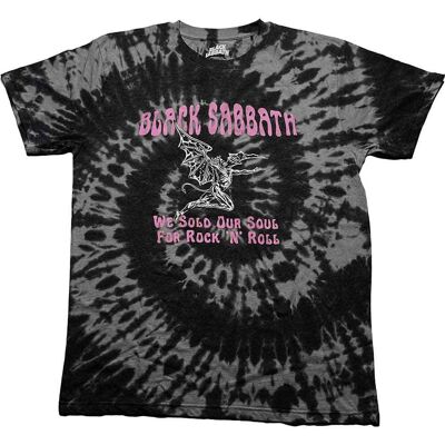 Black Sabbath: Unisex T-Shirt/We Sold Our Soul For Rock N' Roll (Black) (Wash Collection) (Small) Black Sabbath: Unisex T-Shirt/We Sold Our Soul For Rock N' Roll (Black) (Wash Collection) (Small)