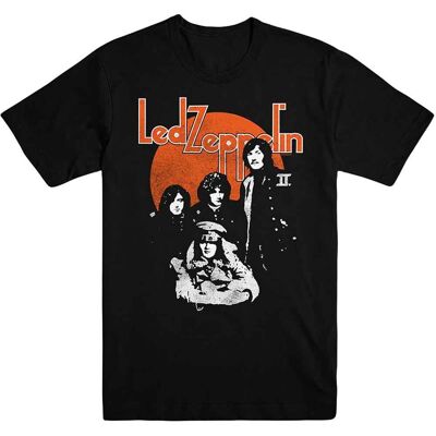 Led Zeppelin: Unisex T-Shirt/Orange Circle (Black) (X-Large) Led Zeppelin: Unisex T-Shirt/Orange Circle (Black) (X-Large)