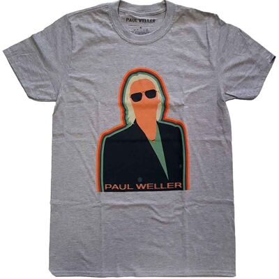 Paul Weller: Unisex T-Shirt/Illustration Key Lines (Grey) (XX-Large) Paul Weller: Unisex T-Shirt/Illustration Key Lines (Grey) (XX-Large)