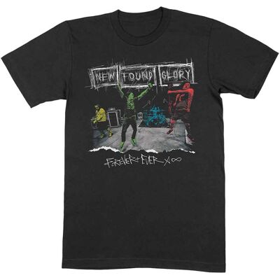 New Found Glory: Unisex T-Shirt/Stagefreight (Black) (Medium) New Found Glory: Unisex T-Shirt/Stagefreight (Black) (Medium)