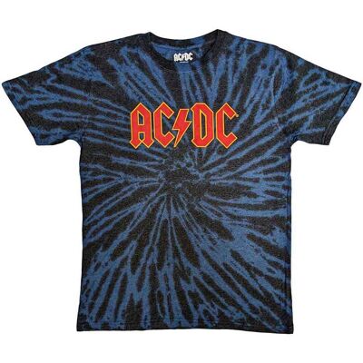 AC/DC: Unisex T-Shirt/Logo (Dip-Dye On Black) (Wash Collection) (XX-Large) AC/DC: Unisex T-Shirt/Logo (Dip-Dye On Black) (Wash Collection) (XX-Large)
