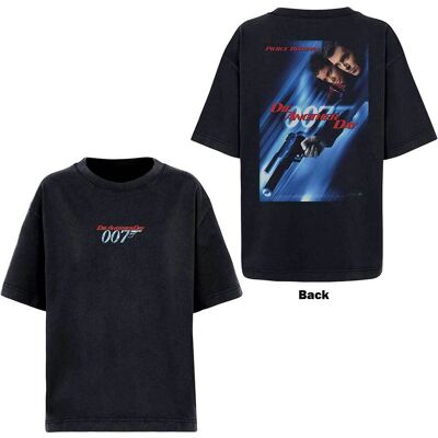 James Bond 007: Unisex T-Shirt/Die Another Day (Black) (Back Print) (Large) James Bond 007: Unisex T-Shirt/Die Another Day (Black) (Back Print) (Large)