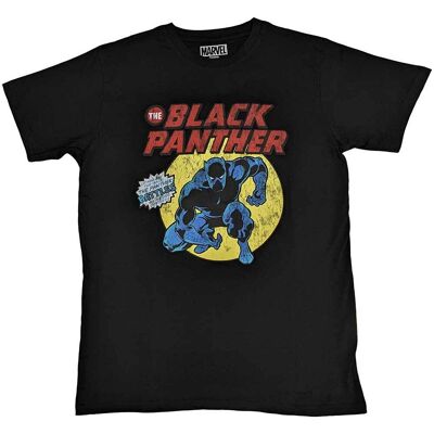 Marvel Black Panther Retro Comic T-Shirt - Kläder & Tillbehör Marvel Black Panther Retro Comic T-Shirt - Kläder & Tillbehör