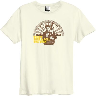 Sun Records: & Elvis - Rock & Roll Amplified x Large Vintage White t Shirt Sun Records: & Elvis - Rock & Roll Amplified x Large Vintage White t Shirt